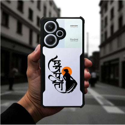 Shivaji Maharaj Mobile Cover For Redmi Note 13 Pro Plus