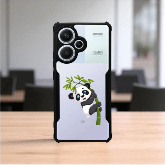 Panda and Tree Mobile Cover For Redmi Note 13 Pro Plus