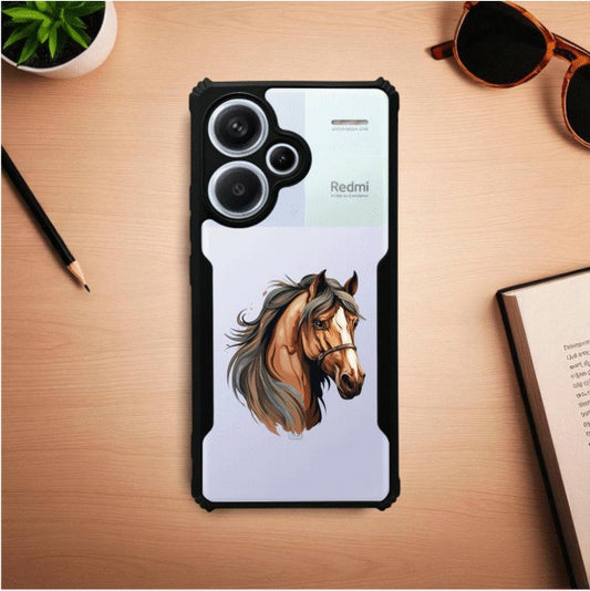 Horse Mobile Cover For Redmi Note 13 Pro Plus