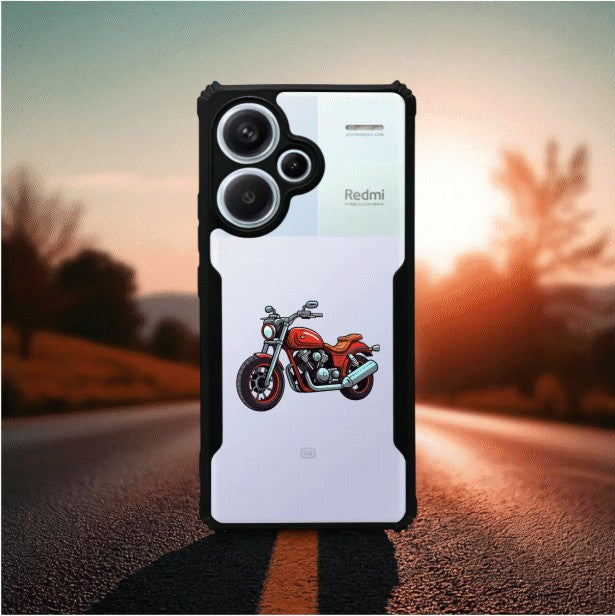 Bike Mobile Cover For Redmi Note 13 Pro Plus