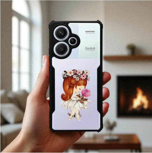 Flower Girl Mobile Cover For Redmi Note 13 Pro Plus