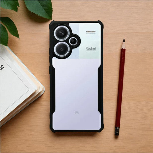 ipackey Clear Mobile Cover For Redmi Note 13 Pro Plus