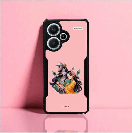 Radha Krishna Bliss Mobile Cover For Redmi Note 13 Pro Plus