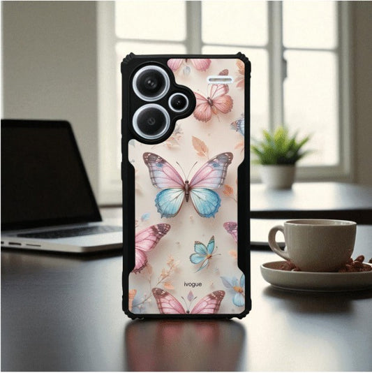 Butterfly Bloom Mobile Cover For Redmi Note 13 Pro Plus