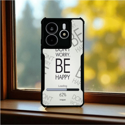 Be Happy Mobile Cover For Redmi Note 14