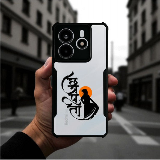 Shivaji Maharaj Mobile Cover For Redmi Note 14