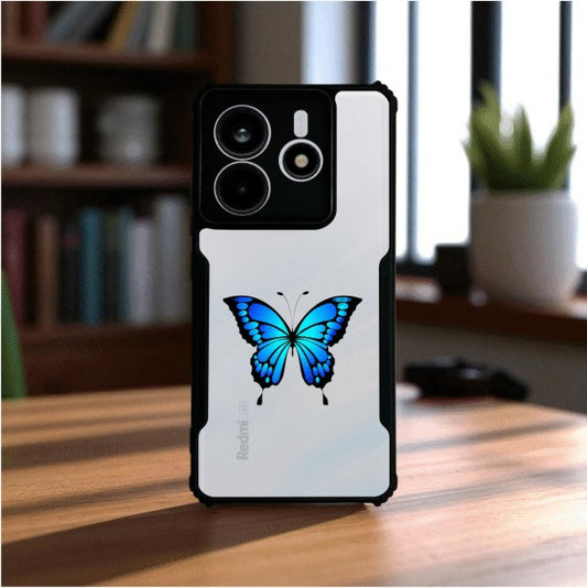 Butterfly Mobile Cover For Redmi Note 14