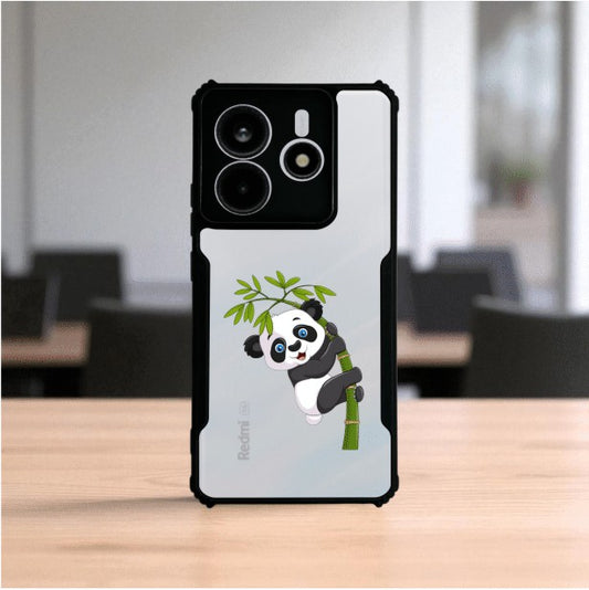 Panda and Tree Mobile Cover For Redmi Note 14