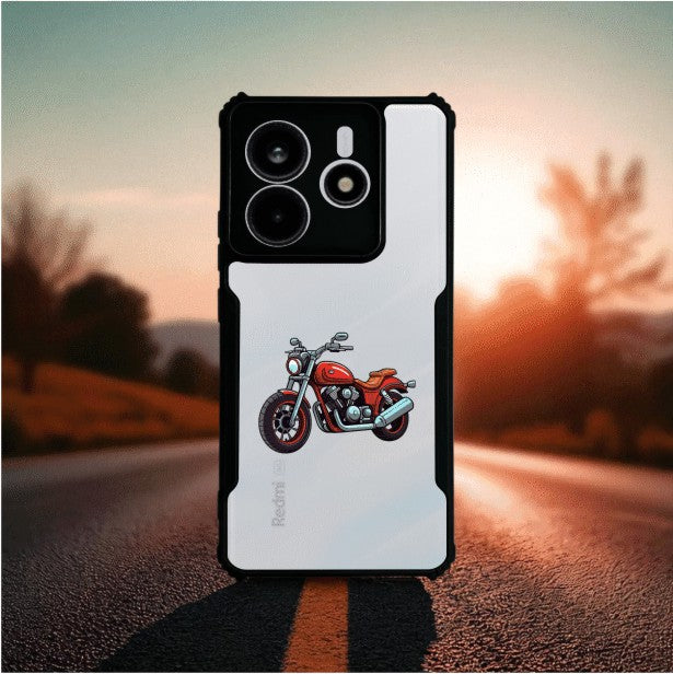 Bike Mobile Cover For Redmi Note 14