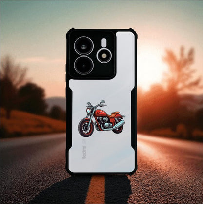 Bike Mobile Cover For Redmi Note 14