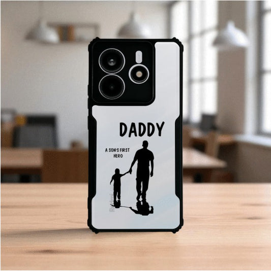 Daddy and Son Mobile Cover For Redmi Note 14