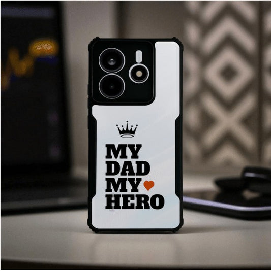My Dad My Hero Mobile Cover For Redmi Note 14