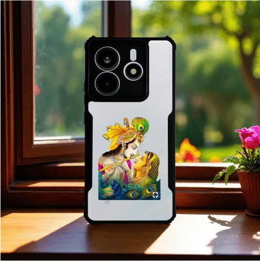 Radha Krishna Mobile Cover For Redmi Note 14