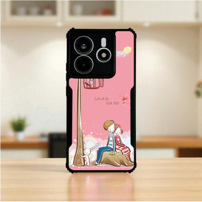 Love in the Air Mobile Cover For Redmi Note 14