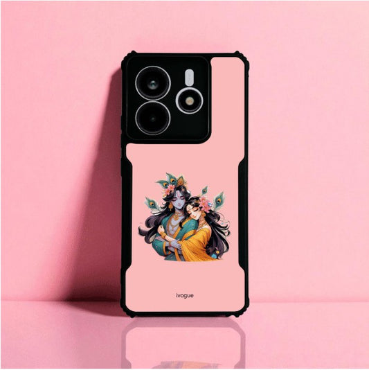 Radha Krishna Bliss Mobile Cover For Redmi Note 14
