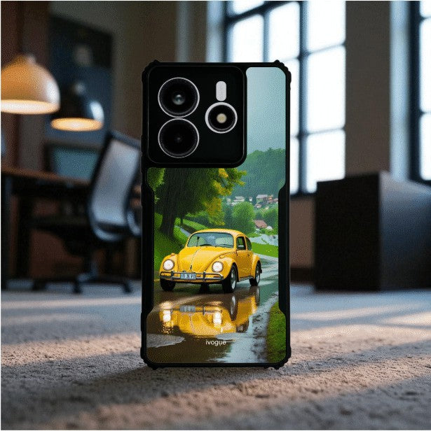 Rainy Day Drive Mobile Cover For Redmi Note 14