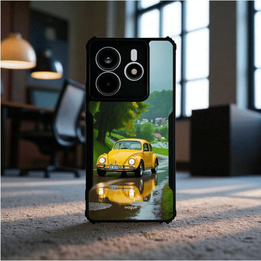 Rainy Day Drive Mobile Cover For Redmi Note 14