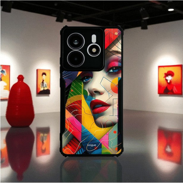 Modern Art Mobile Cover For Redmi Note 14