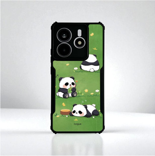 Panda Playground Mobile Cover For Redmi Note 14