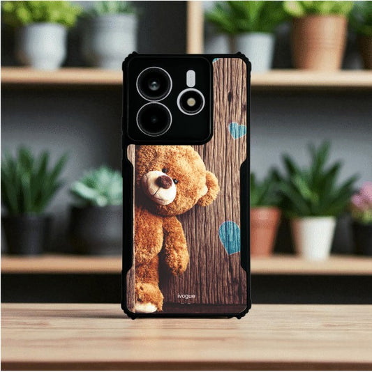 Teddy Love Mobile Cover For Redmi Note 14