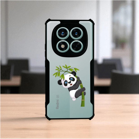 Panda and Tree Mobile Cover For Redmi Note 14 Pro
