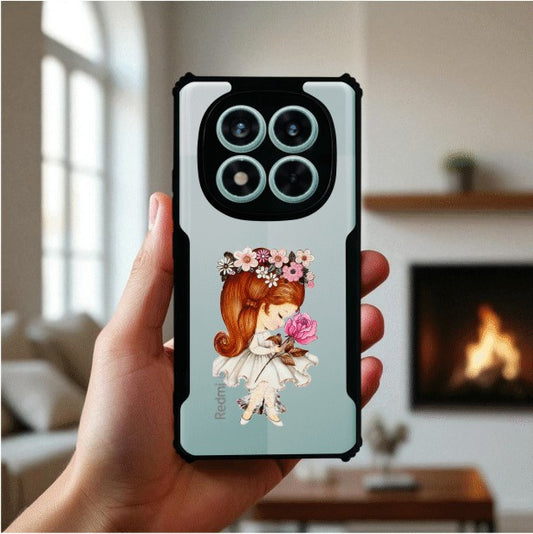 Flower Girl Mobile Cover For Redmi Note 14 Pro