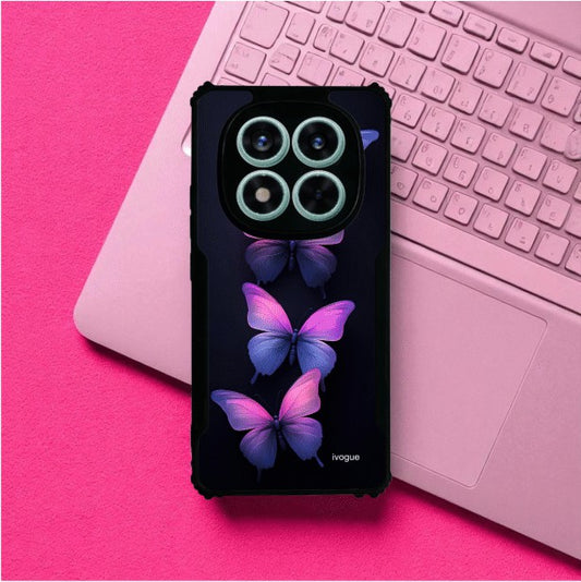 Galaxy Butterflies Mobile Cover For Redmi Note 14 Pro