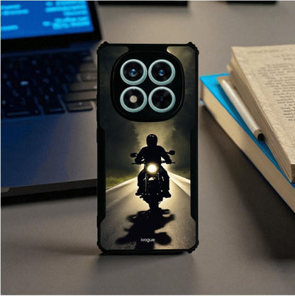 Bike Rider Mobile Cover For Redmi Note 14 Pro