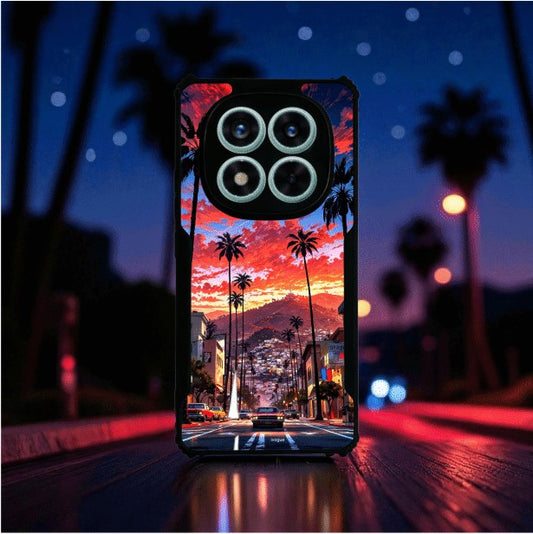 Palm City Nights Mobile Cover For Redmi Note 14 Pro