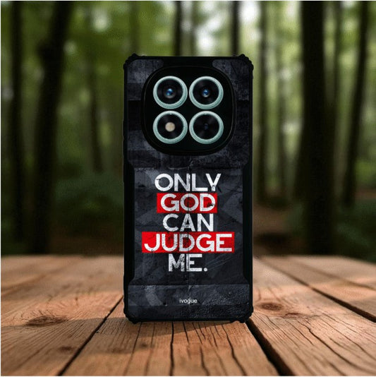 Only God Can Judge Me Mobile Cover For Redmi Note 14 Pro