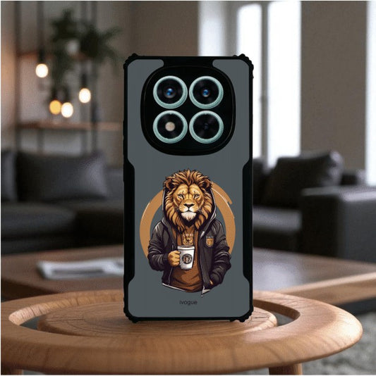 Stylish Lion Mobile Cover For Redmi Note 14 Pro
