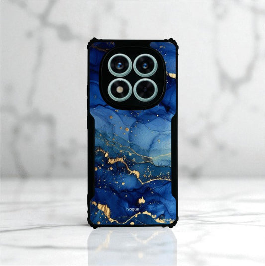 Blue Opulence Mobile Cover For Redmi Note 14 Pro
