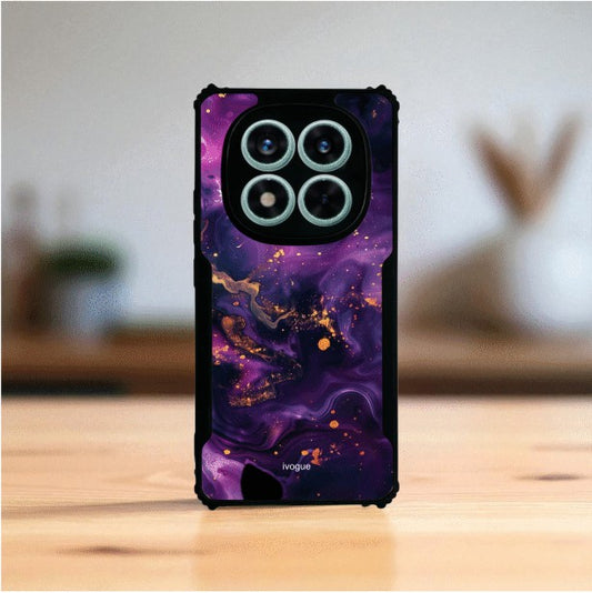 Purple Alchemy Mobile Cover For Redmi Note 14 Pro