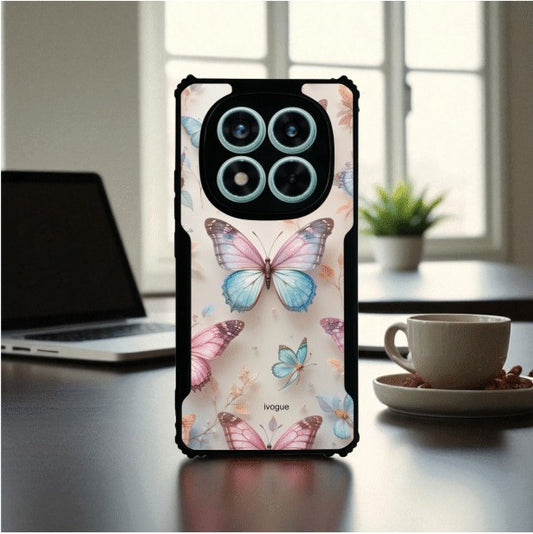 Butterfly Bloom Mobile Cover For Redmi Note 14 Pro