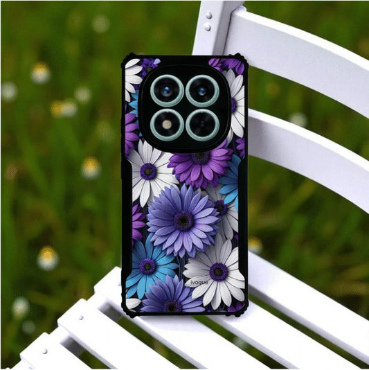 Violet Bloom Mobile Cover For Redmi Note 14 Pro