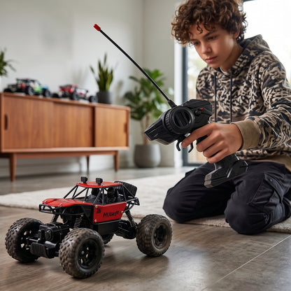Rock Crawler Monster RC Truck action pose