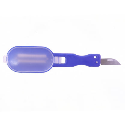 Fish Scaler Scraper with Lid Scale Remover Skin Cleaner for Kitchen (1 Pc)