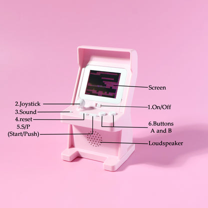 Mini Retro Arcade Gaming Console with 120 Built-In Classic Games