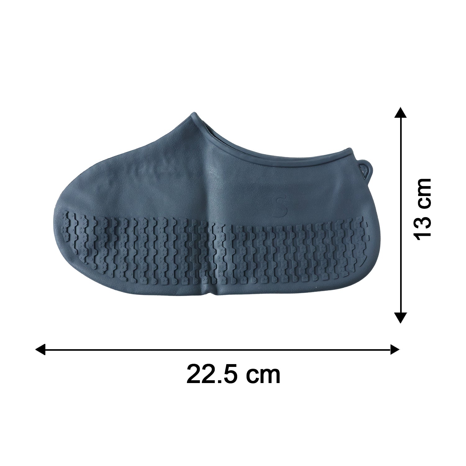 Size chart for small silicone shoe covers