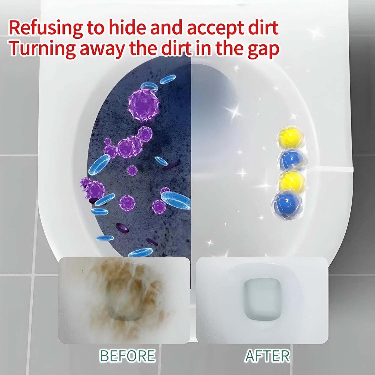 Bathroom Deodorizing Cleaning Balls