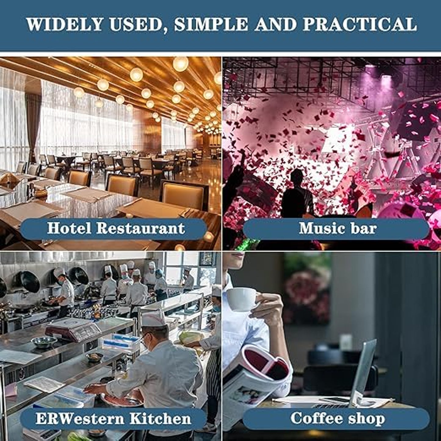 Desk Ring Bell with Loud Clear Sound