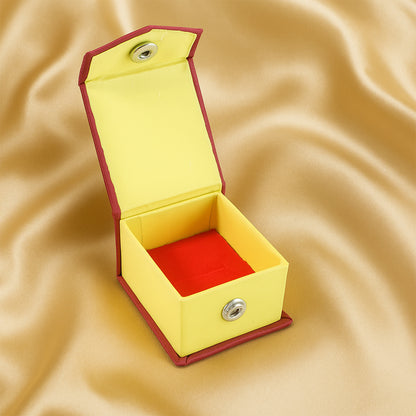 Premium Elegant Ring Gift Box with Soft Velvet Cushion