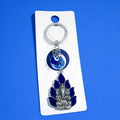 Ganesh Evil Eye Keychain – Spiritual Protection & Durable Style