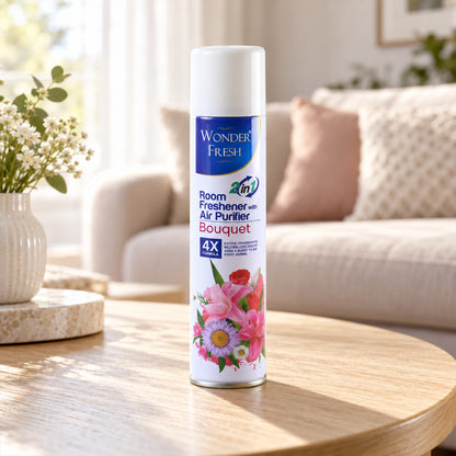 Sandalwood Air Freshener Spray 120g – Long-Lasting | Wonder Fresh