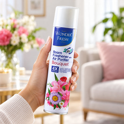 Sandalwood Air Freshener Spray 120g – Long-Lasting | Wonder Fresh