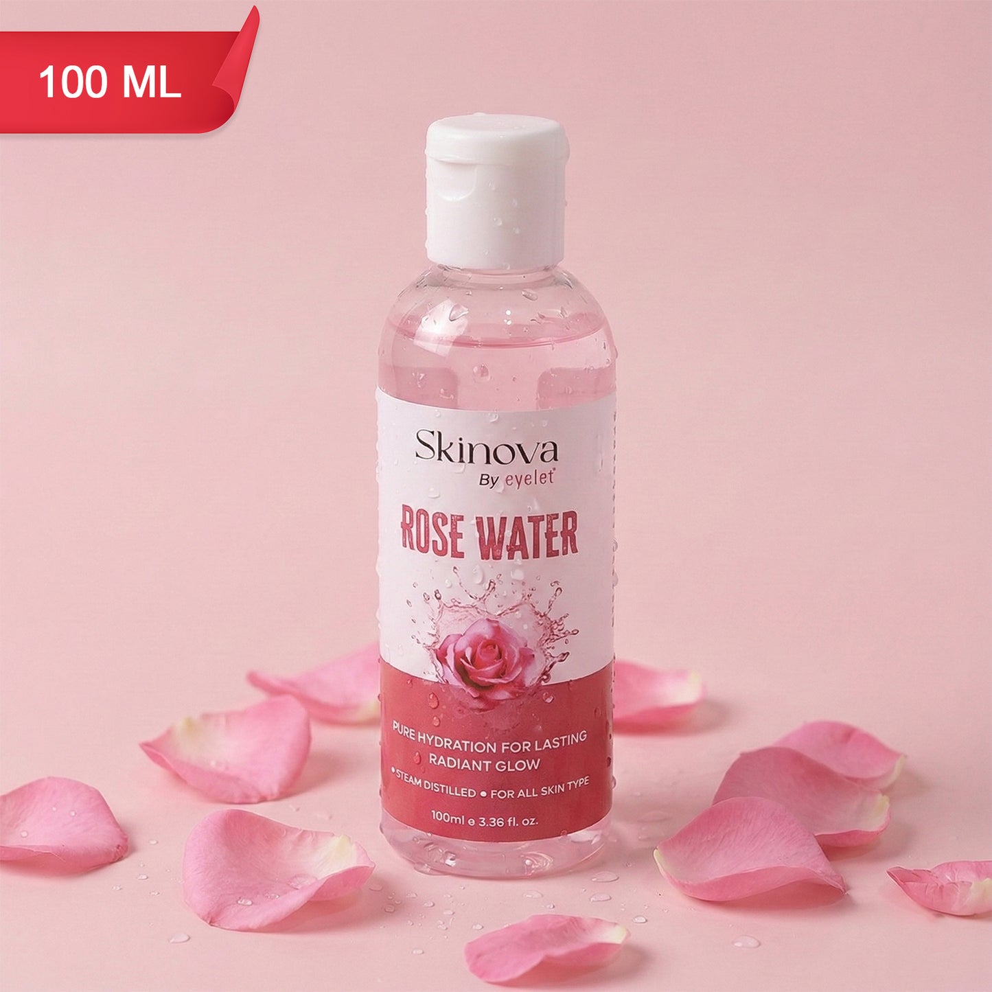Eyelet Rose Water 100ml – Natural Skin Toner & Hydrator for Fresh, Radiant Glow