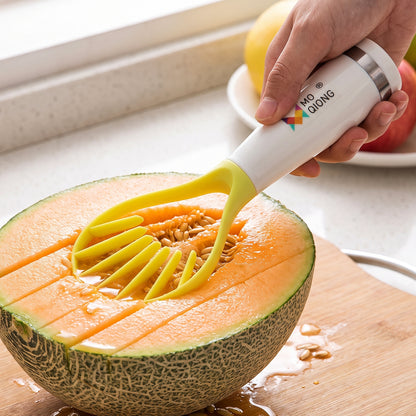 Manual Melon Slicer Cutter Tool for Watermelon Avocado and Fruits (1 Pc)