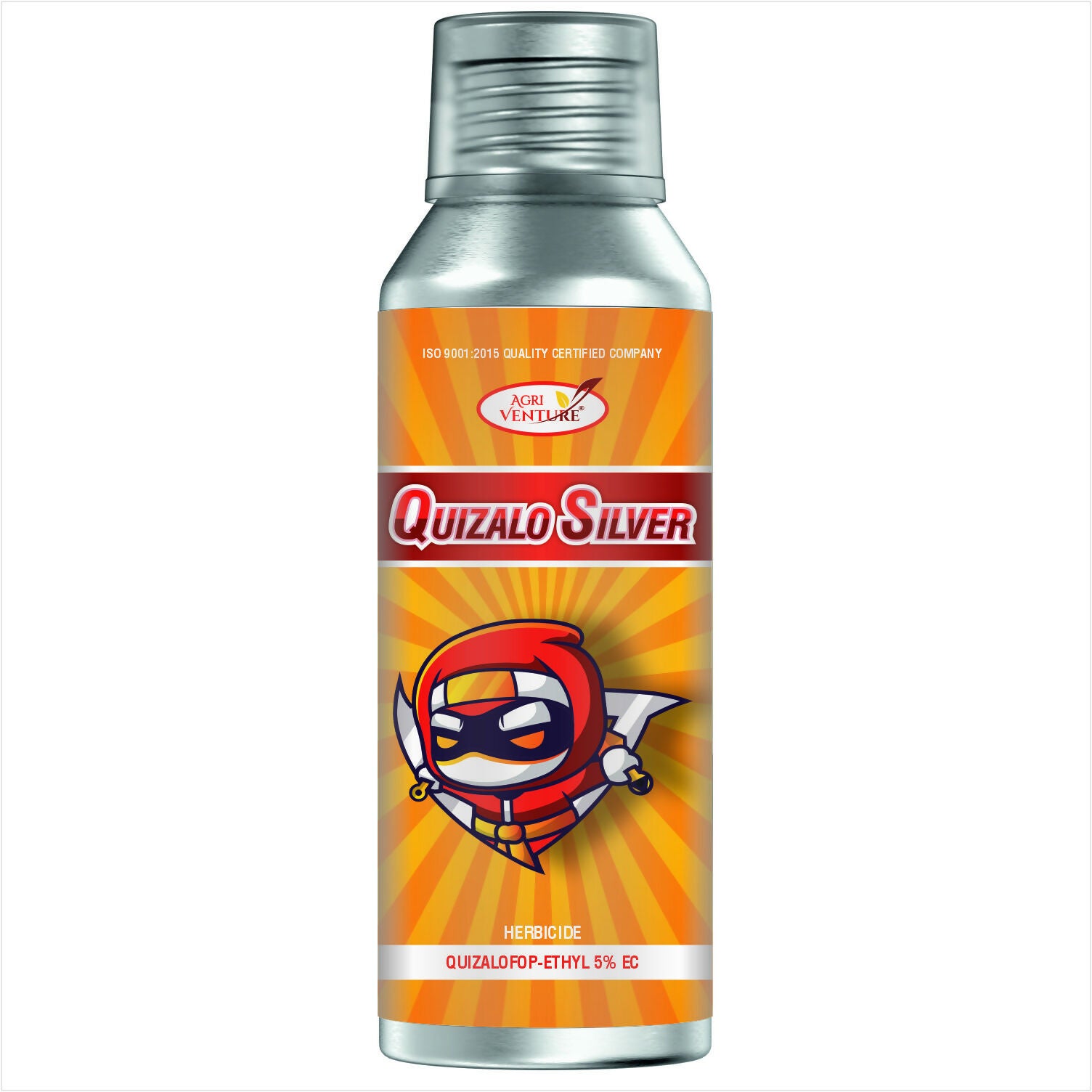 AgriVenture QUIZALO SILVER ( Quizalofop Ethyl 5% EC ) Herbiceds. (1Ltr.)
