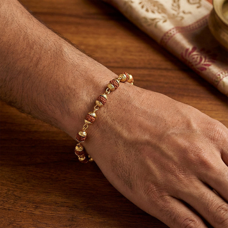 Rudraksha Bead Bracelet for Spiritual Daily Wear