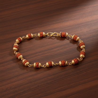 Rudraksha Bead Bracelet for Spiritual Daily Wear